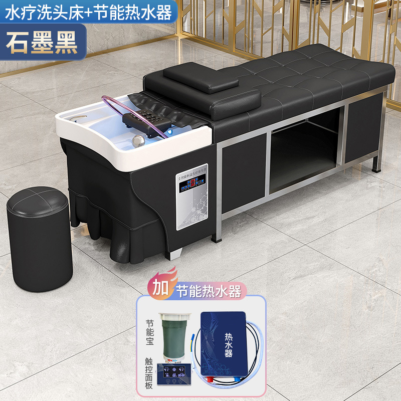 Cama de champú de acero inoxidable peluquería especial peluquería champú para el cabello tienda de cuidado del cabello tailandés circulación de agua cama de masaje