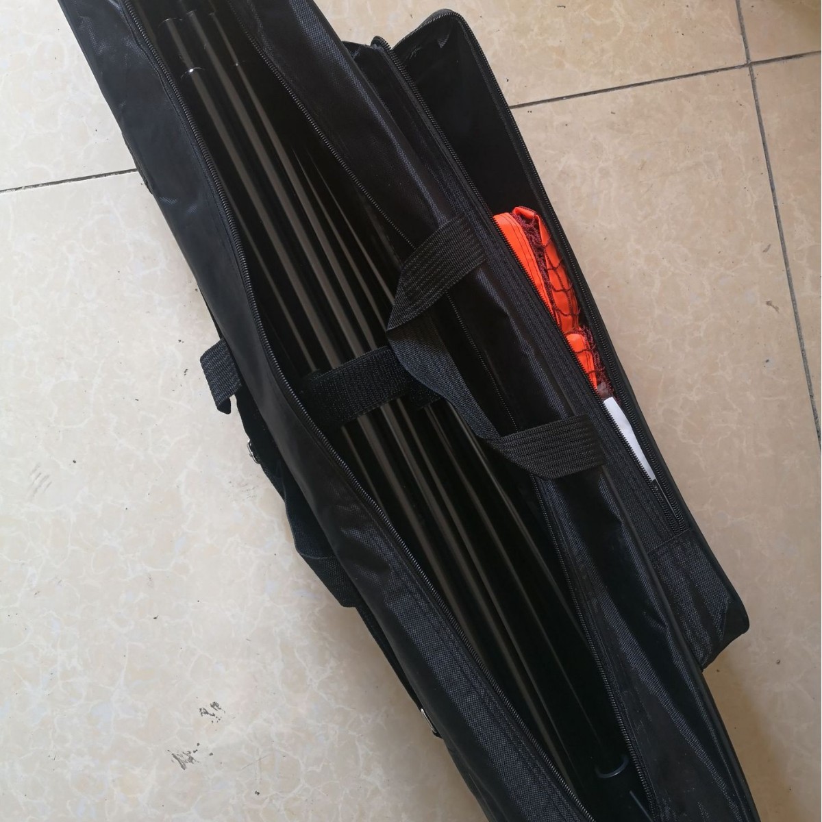 Bolsa especial portátil de rejilla de pluma gruesa bolsa de mano resistente al desgaste de gran capacidad bolsa de almacenamiento de equipos deportivos portátiles al aire libre image 4