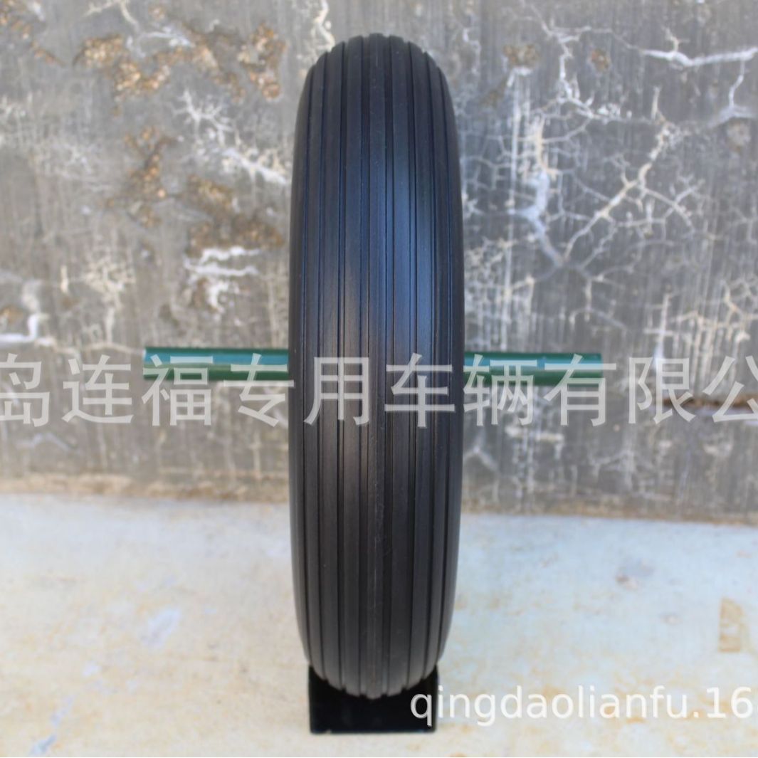 供应外贸3.50-8PU轮胎 聚氨酯实心轮胎 手推车轮子 欢迎洽谈