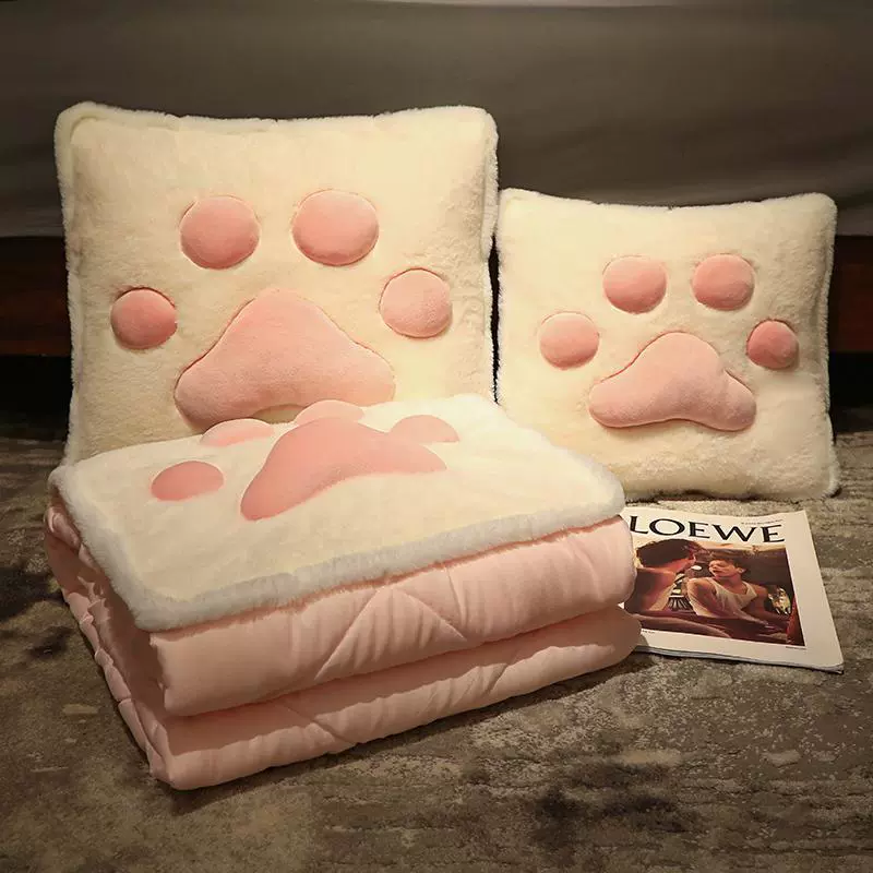 Офисное одеяло, одеяло для сна, одеяло-подушка, складная подушка двойного назначения, автомобильная подушка, подушка, автомобиль лето