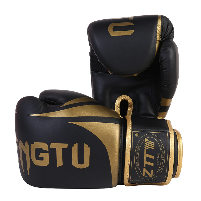 Guantes de Boxeo ZTTY de Fábrica para Sacos de Boxeo, Suministros de Forro Interior de Goma y Plástico, Guantes de Entrenamiento de Lucha Muay Thai