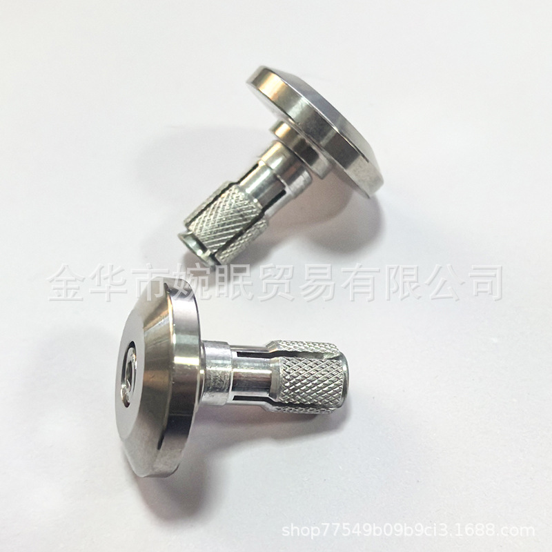 Off-road motorcycle modified stainless steel handlebar end caps, decorative handle plugs, anti-fall tips, universal accessories