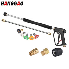 Wholesale 4000PSI Copper Home Car Washing Tool High-Pressure Water Gun Cleaning Machine Swivel Quick Connect Cleaning Gun