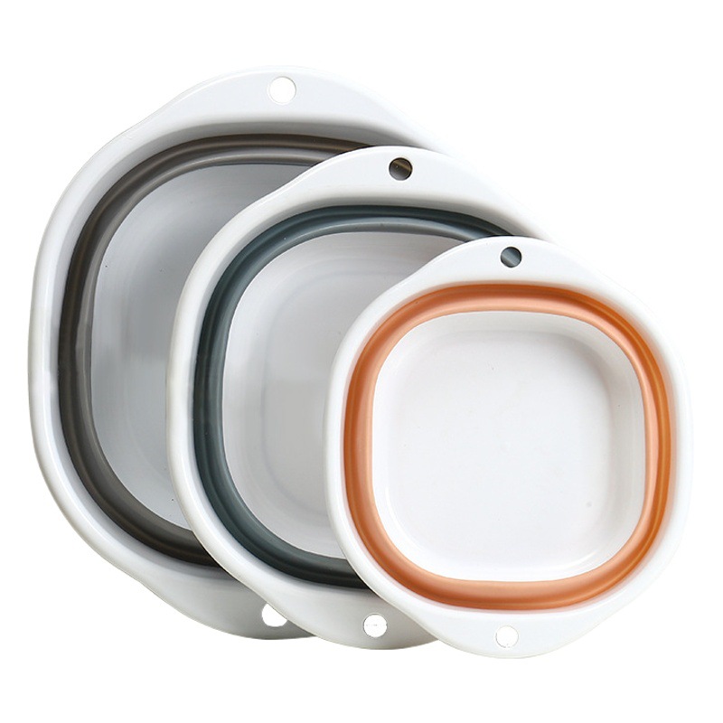 Nuevo lavabo plegable multicolor cuadrado lavabo dormitorio estudiantil lavado de cara fabricante al por mayor