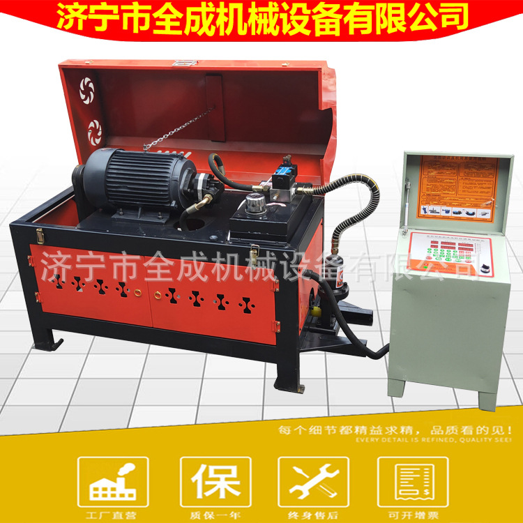 全成全自动钢筋调直机10/12/14mm螺纹钢调直切断机价格钢筋拉直机