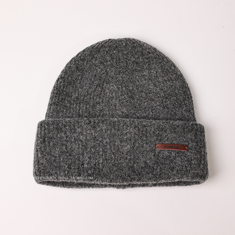 Dark gray hat