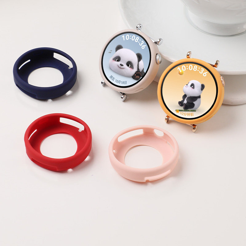 Suitable for Huawei Gt6 Protective Case Gt4 Watch Protective Case Smart Watch Gt5 Female 41mm Half Case Silicone