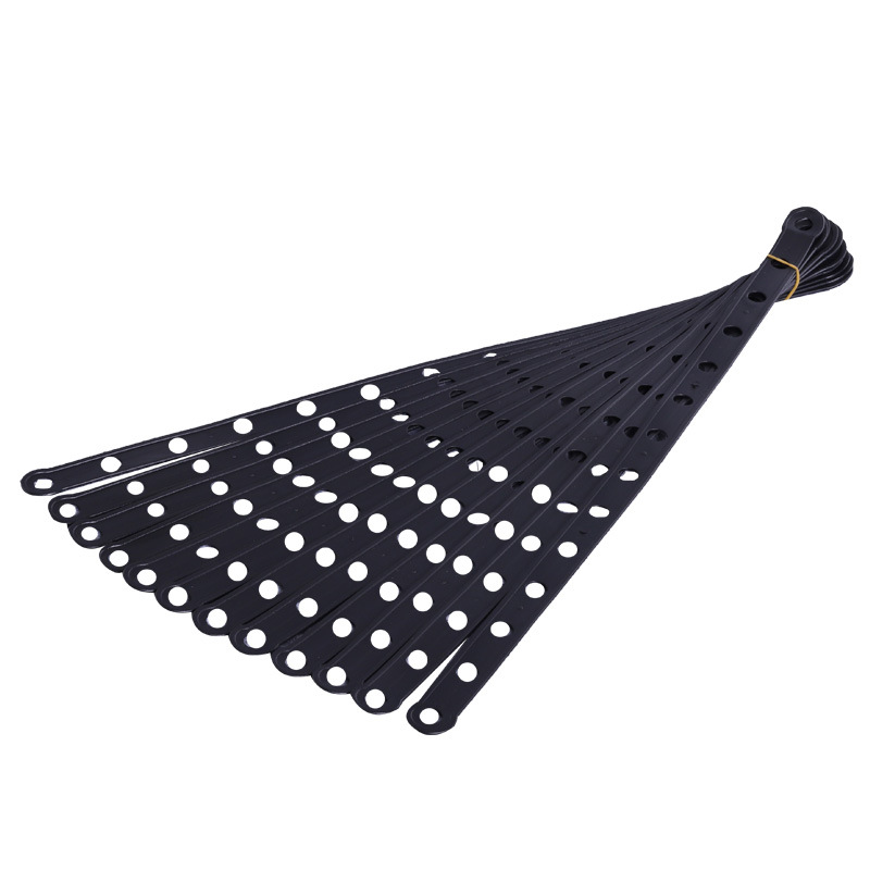 Juego de tienda de ropa, percha de tiras de conexión, percha, percha, tira de plástico, juego colgante, tira de cuero blanca transparente, cadena C