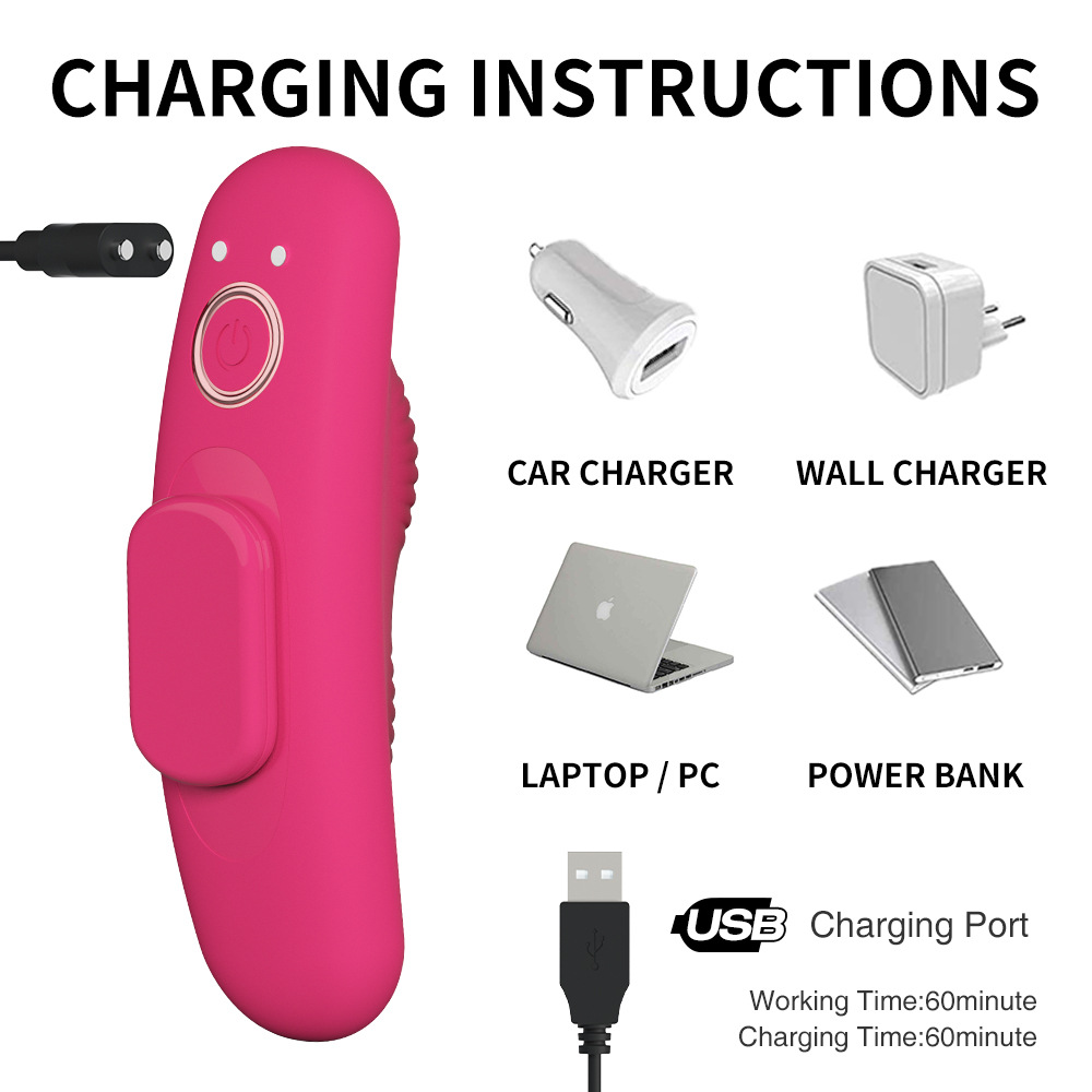 Przenośny wibrator punktu g z pilotem i ładowaniem przez usb_voghion.com
