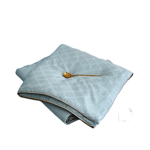 60-count Austrian Tencel jacquard summer cool quilt four-piece set simple naked sleeping air-conditioned quilt summer washable summer quilt