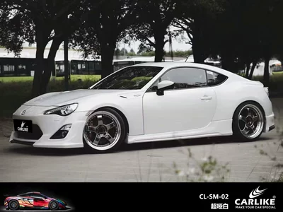 Carlake super matte surface color Automotive Film - 152x-17-m-super-matte-white