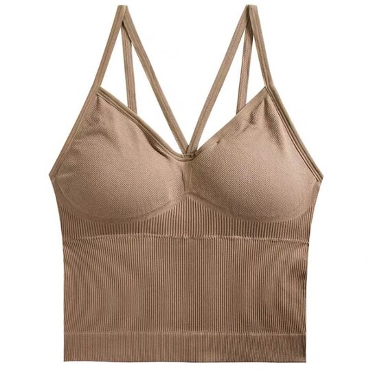 Popular online popular beauty V8 beauty back underwear camisole inner wear wrapped chest tube top with chest pad sexy bottoming top