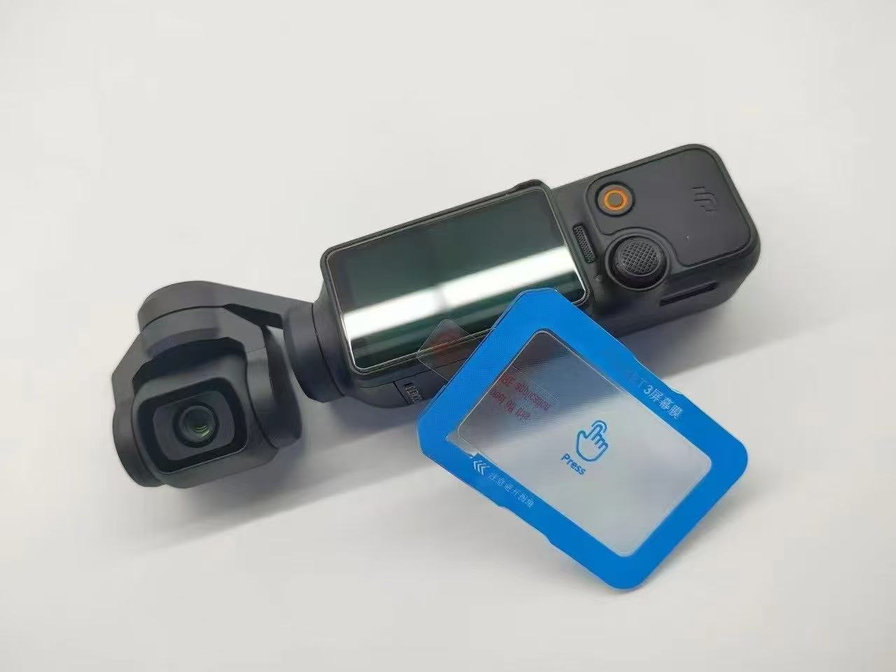 Aplicable a DJI Pocket4 posicionamiento de 3 segundos estabilizador de pantalla de película endurecida película de lente de alta definición película de cámara