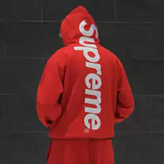 Supreme Fleece Collection Hoodies & Crewnecks with Bandana Box Logo 19FW 23FW 24FW