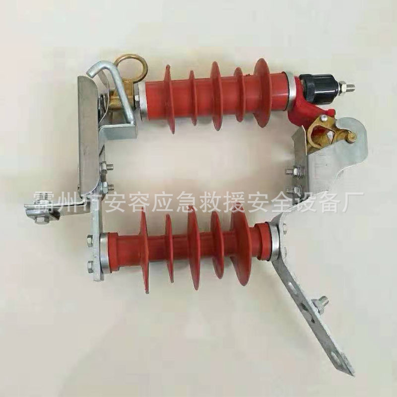 跌落式避雷器高压氧化锌避雷器高压复合绝缘硅橡胶配电型避雷器