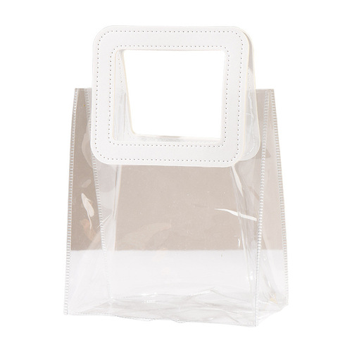 Transparent PVC handbag customized high-end gift bag happy birthday wedding wedding gift bag wholesale