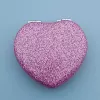 70*75*22mm heart-shaped purple