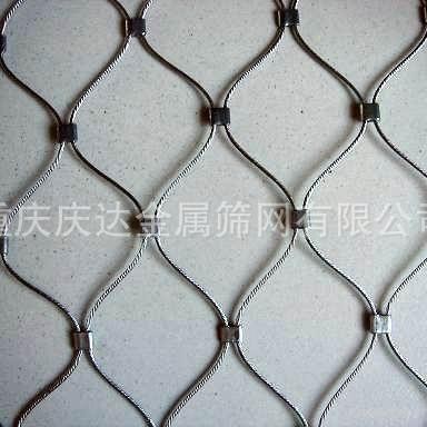重庆不锈钢绳网高空防抛物网天井防坠防护网商场楼梯屋顶防护网