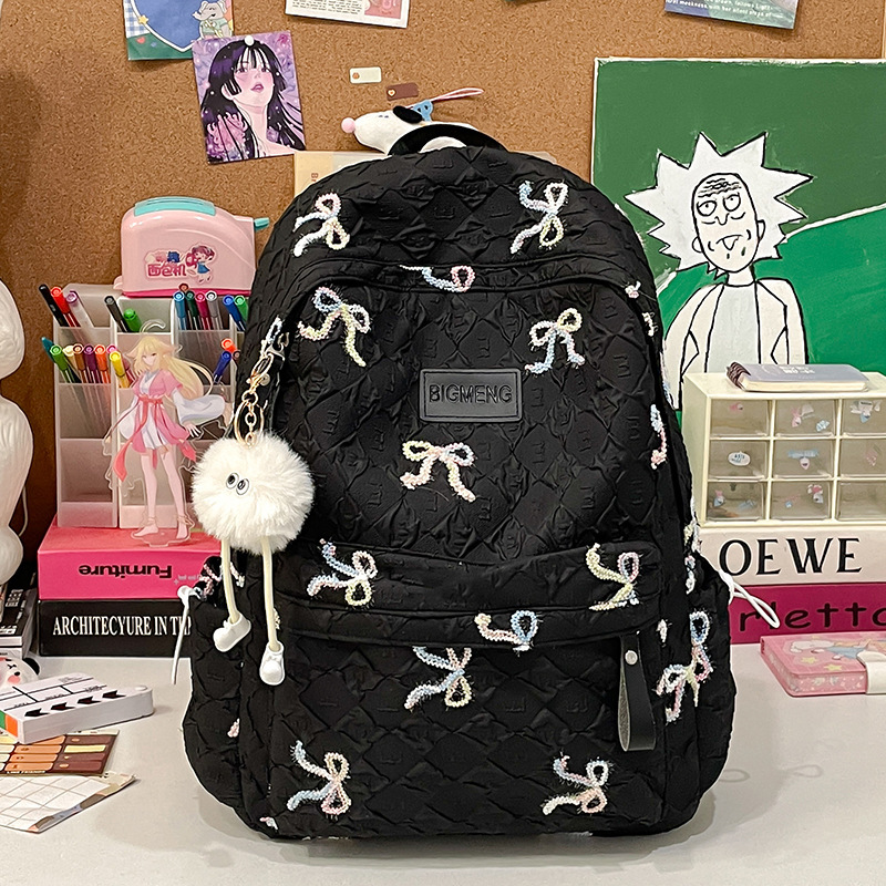 ランドセル日本高価値ガールバックパック小学生女性大容量カジュアルオールマッチナイロンスクールバックパック|undefined