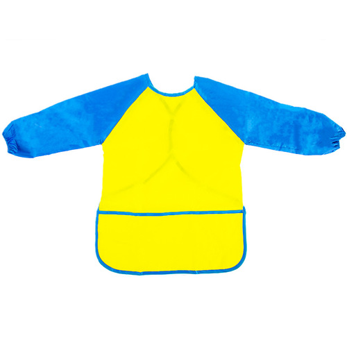 Art painting children's smock graffiti painting kindergarten art anti-dressing eating waterproof anti-fouling long-sleeved apron