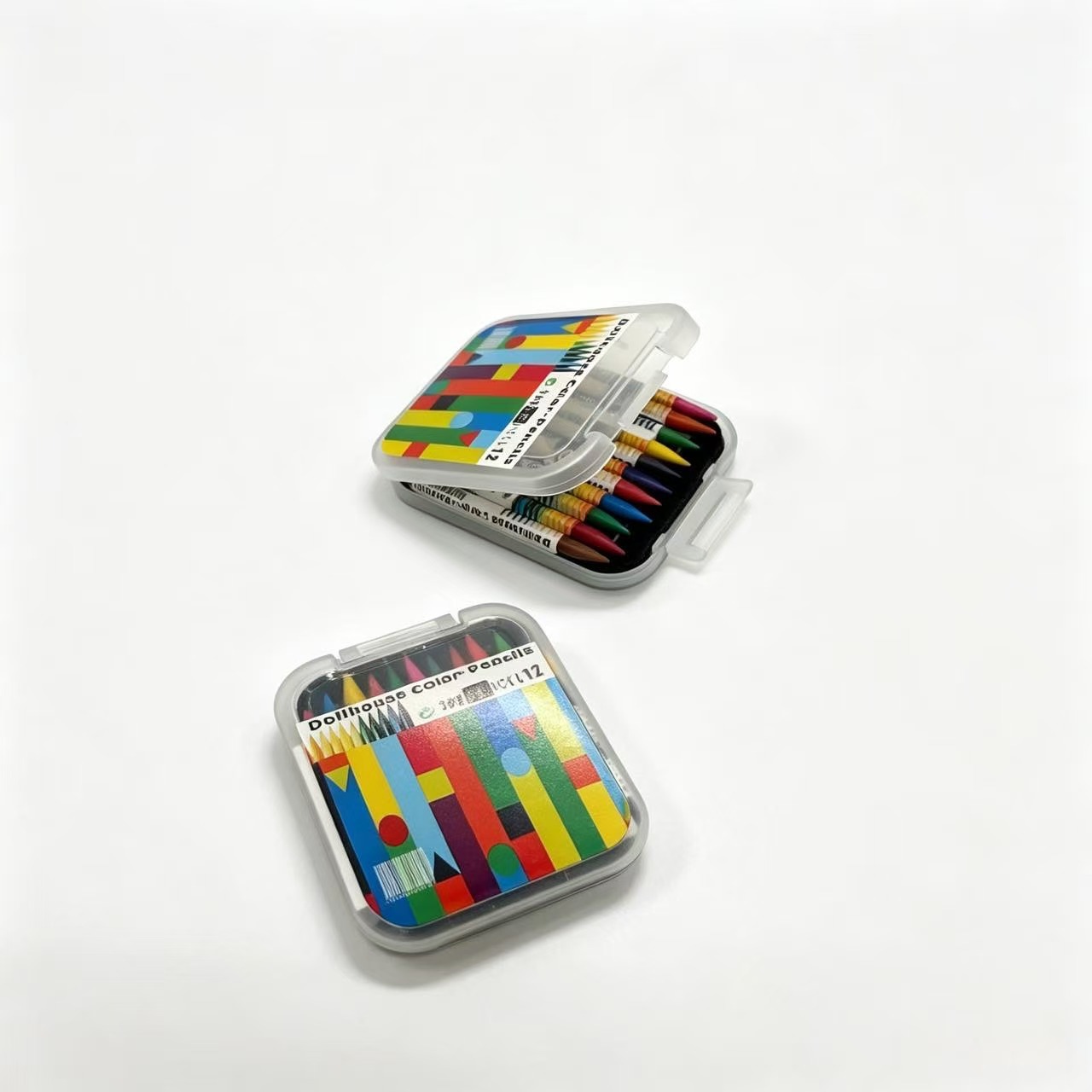 1:12 doll house mini color crayon twelve color box crayon micro landscape decoration ornaments