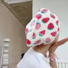 V 61323 Strawberry coral fleece absorbent bath towel ݮɺ
