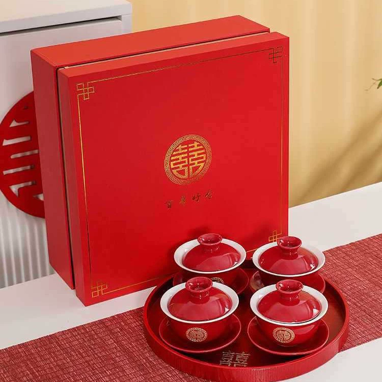Tea cup, tea set, teapot, gift box
