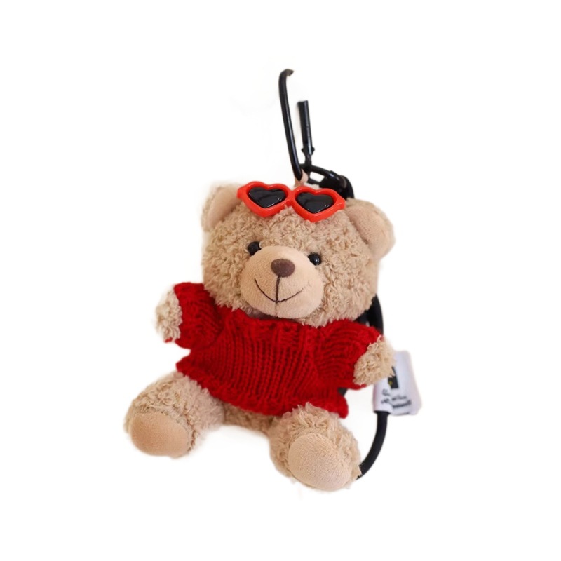 Teddy Bear bolsos colgantes muñecas bolsas de peluche llaveros bolsas de muñecas Teddy Bear muñecas eventos regalos impresión logo
