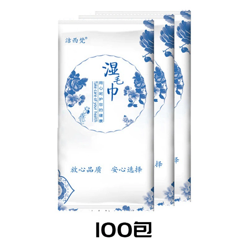 Специальное утолщение одноразовые влажные салфетки для питания в отеле