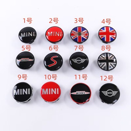 Mini R55 R56 R57 R50 R58 R60 üçün təkər qapağı və disk qapağı
