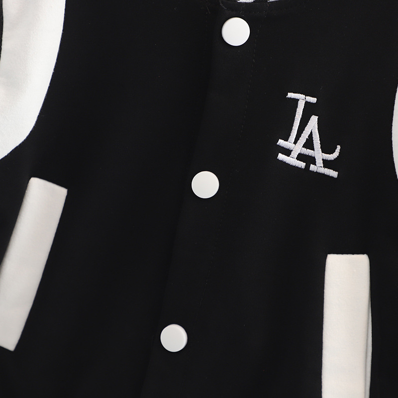 Autumn Spring New Children's Casual Baseball Suit Two Piece Boys and Girls' Sweater Set_voghion.com