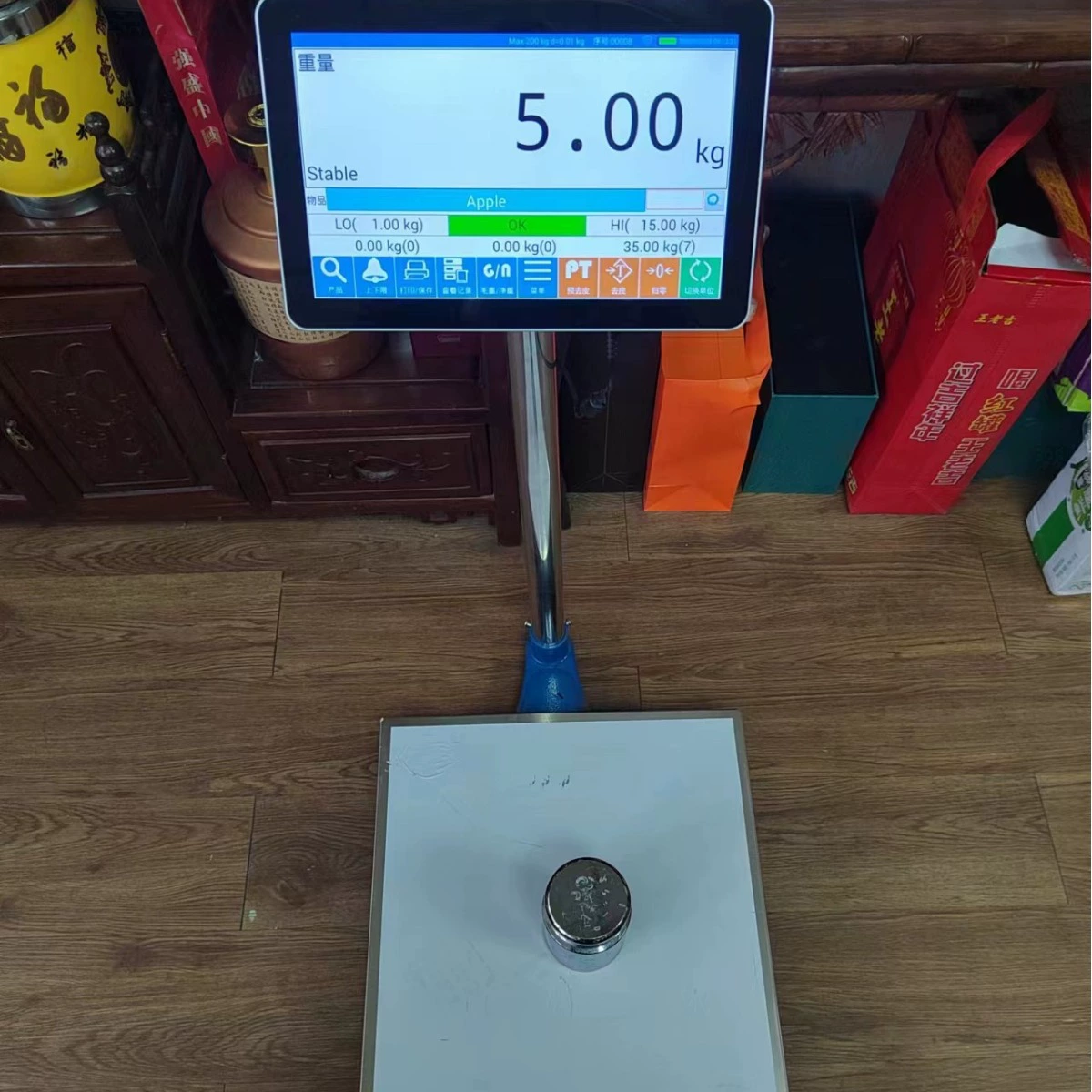 Интеллектуальные электронные весы для Android 60kg 150kg 300kg