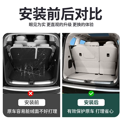 Suitable for the second-generation, Trunk Mat