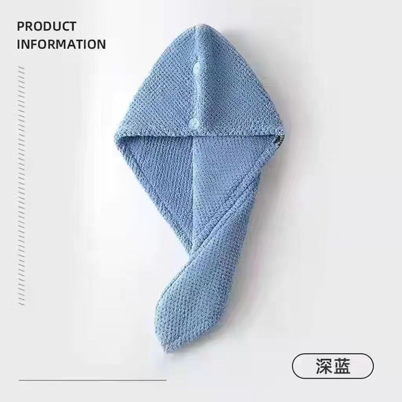 干发帽女加厚超强吸水包头毛巾擦头洗头速干发巾2025新款双层浴帽|undefined