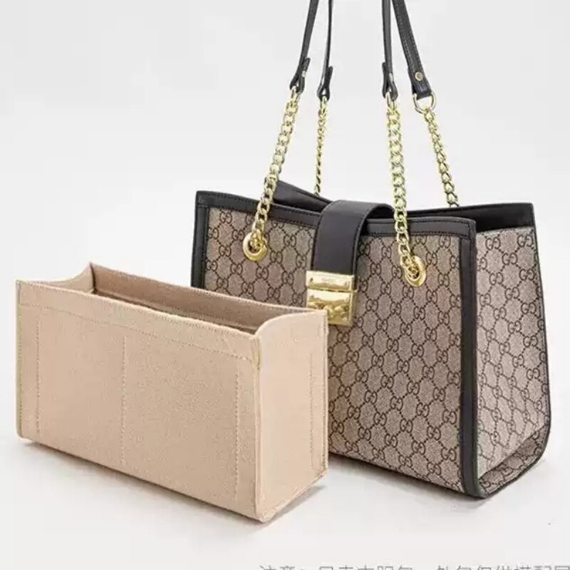 Suitable for GUCCI PadLock felt insert bag, lightweight organizer, shape-retaining lining, storage inner bag, bag within a bag Suitable for GUCCI PadLock felt insert bag, lightweight organizer, shape-retaining lining, storage inner bag, bag within a bag