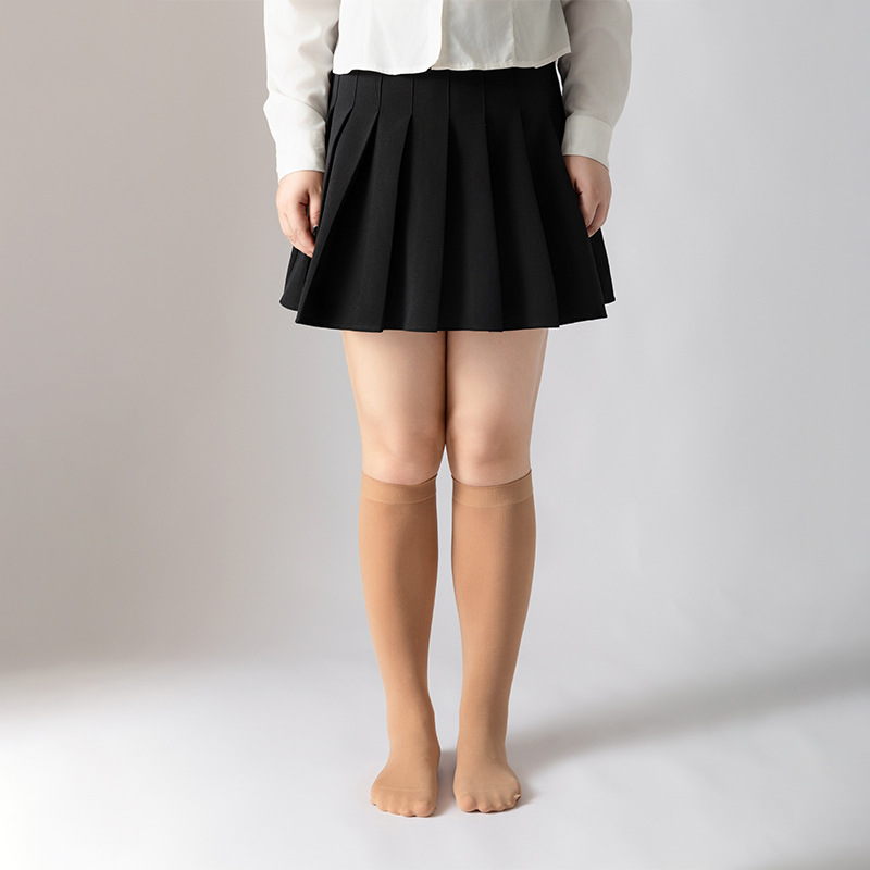 Medias largas talla grande | Calcetas de terciopelo modeladoras