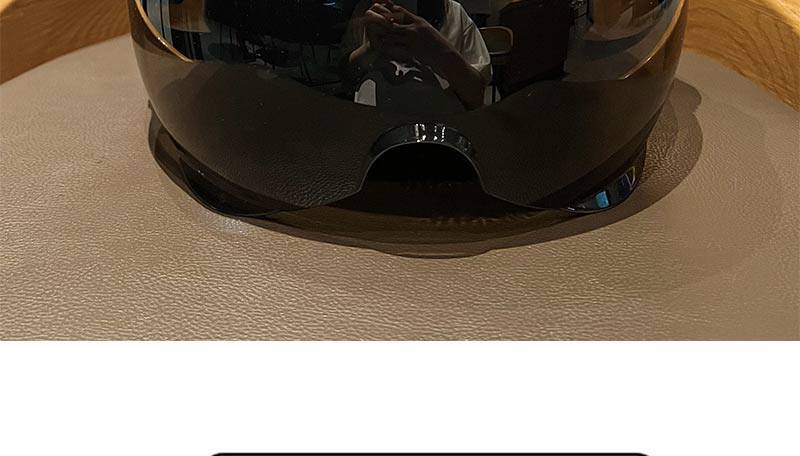 Cute Cartoon-Style Motorcycle Helmet for Women, New National Standard 3C Certified, Simple Design, Sun Protection