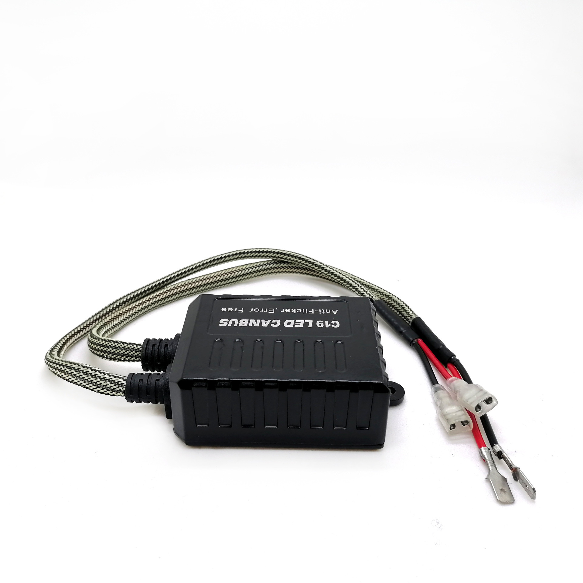 EMC anti-interferencia 24V Luz de falla del coche decodificador prevenir las luces del coche intermitente LED faro C19 decodificador