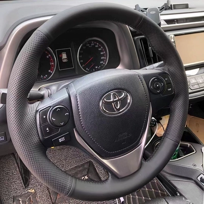 hand-stitched full cover, Steering wheel cover