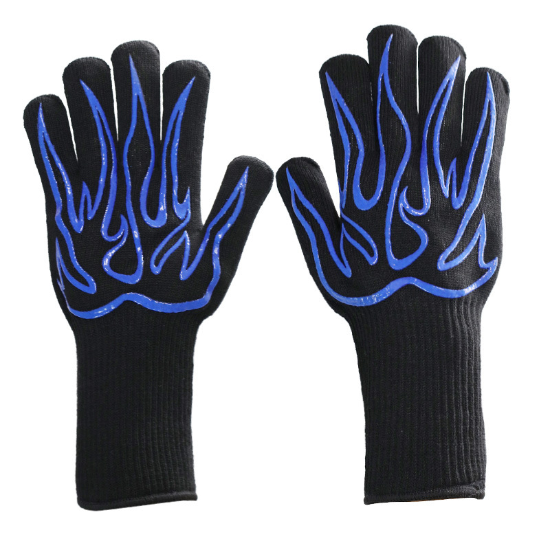 Simple big flame: blue silicone: a pack