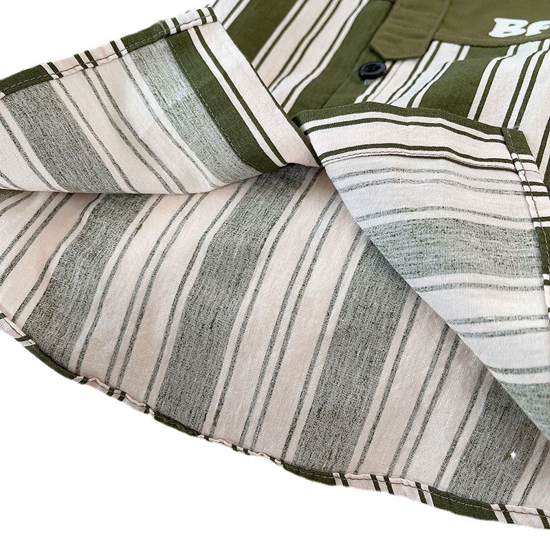 Camisa de Primavera de estilo coreano para niño de entrega de una pieza 2023 nuevos niños solapa de dibujos animados Capa delgada superior