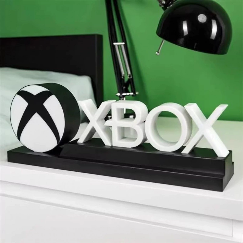 Иконки света, атмосферная подсветка для Xbox, игровой символ XO, ритмическая иконка сцены, декоративная настольная лампа