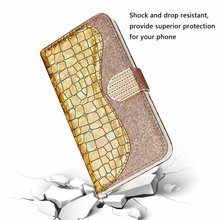 适用于三星S30手机皮套 S21闪粉石头纹插卡钱包保护套A42镶钻扣