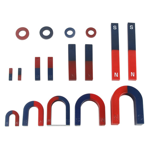 U-shaped magnet horseshoe magnet primary school fourth grade science teaching aids junior high school physics magnet experimental equipment