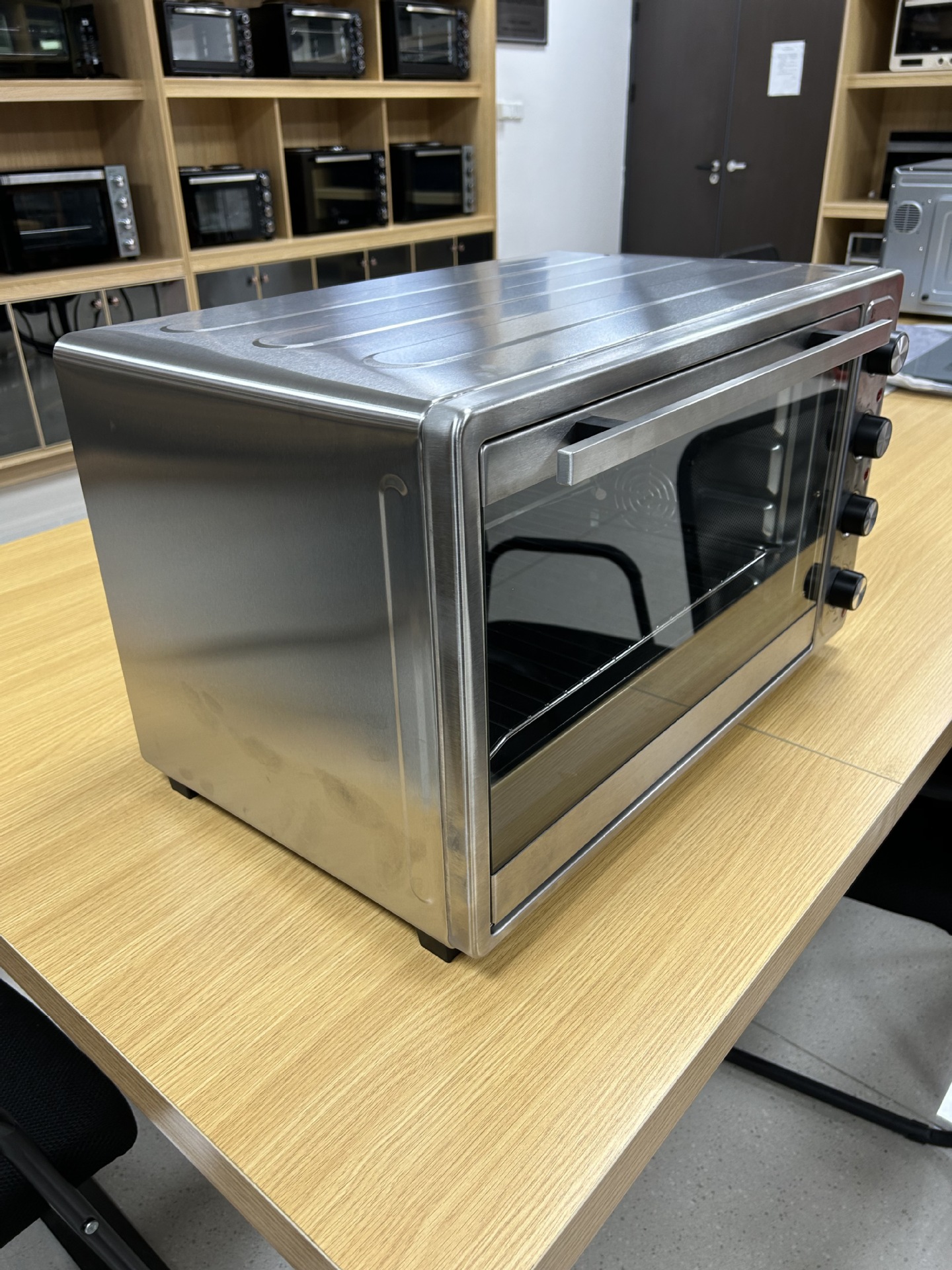 66L horno de gran capacidad comercio exterior al por mayor multifunción visual sin aceite horno inteligente automático KS66