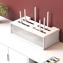 光猫机顶盒路由器收纳箱实木遮丑客厅无线wifi光纤猫家用收纳盒