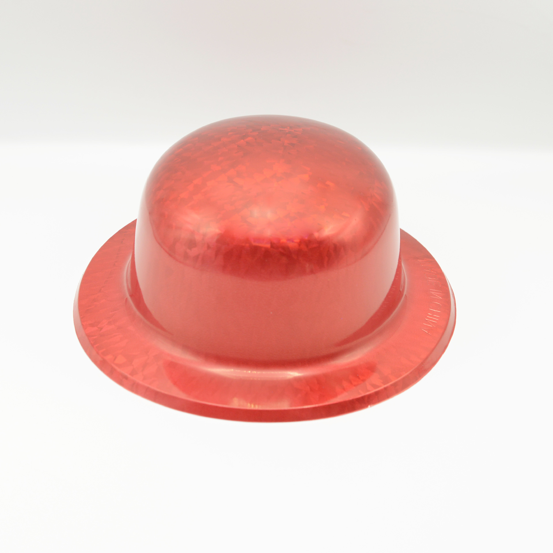 Sombreros de fiesta espejo de baile sombrero vestido sombrero láser de plástico de PVC retrógrado necesario Halloween