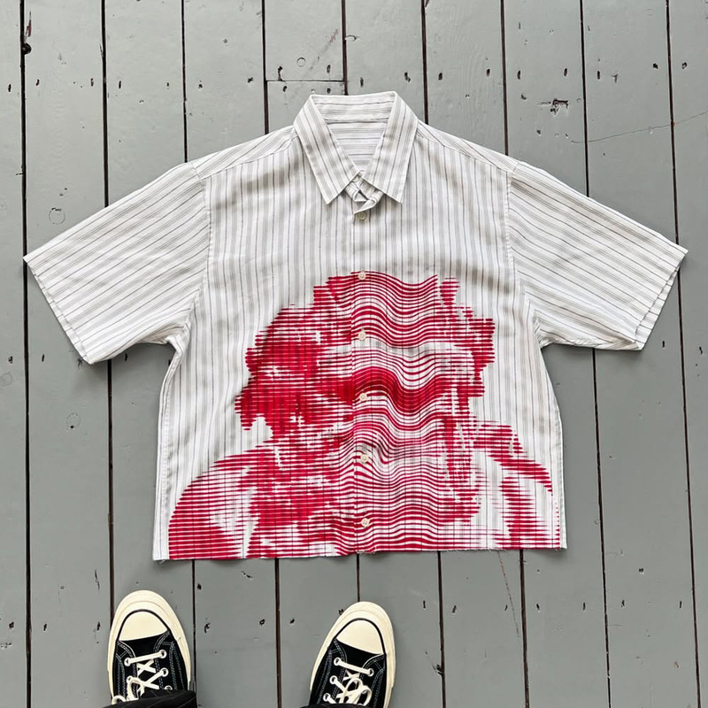 2025 AliExpress クロスボーダー新夏 3D デジタル印刷ファッションメンズカジュアルルーズ半袖 Tシャツシャツスポーツ|undefined