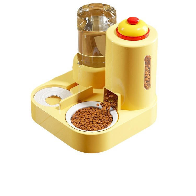 Tazón para gatos Tazón para perros Tazón para gatos Comida para gatos Alimentador automático Dispensador de agua Una pieza Cerámica para perros Bebida de agua Tazón doble