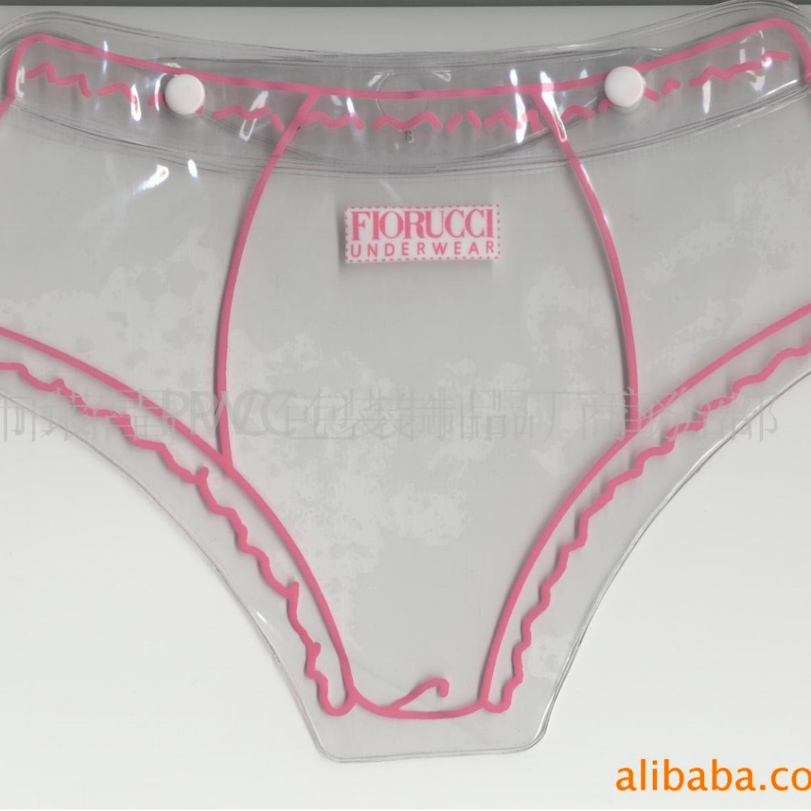 PVC假发袋 内衣环保袋 内裤专用袋 圆形胶骨袋